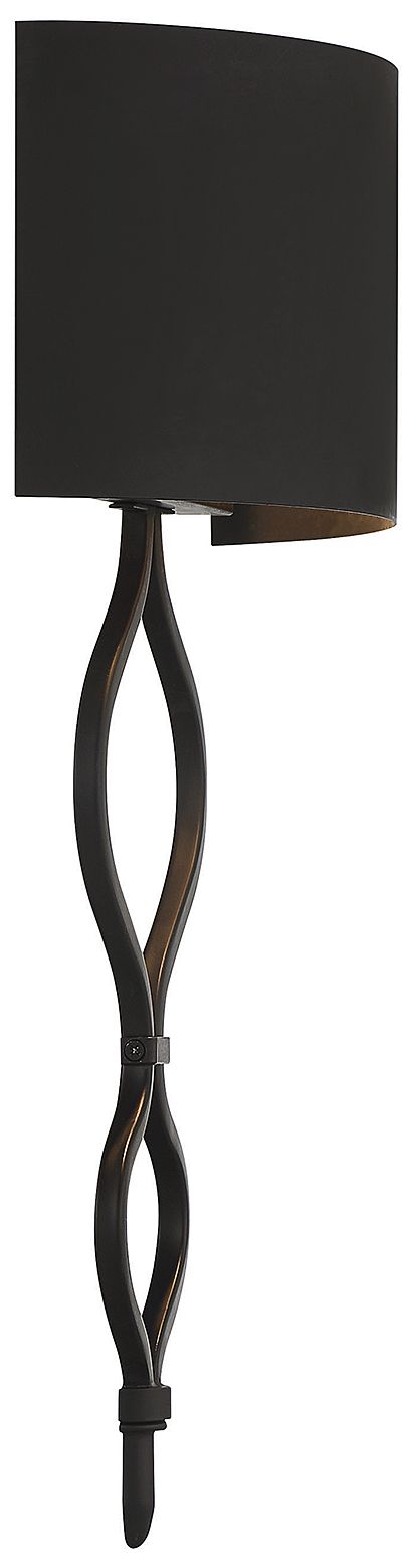 Image 6 Como LED Wall Sconce in Matte Black more views