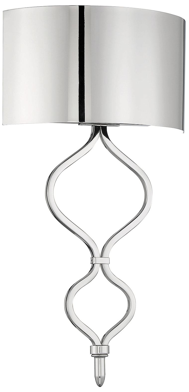Image 3 Como LED Wall Sconce in Polished Nickel more views