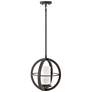 Compass 14 3/4" High Oil-Rubbed Bronze Outdoor Hanging Light