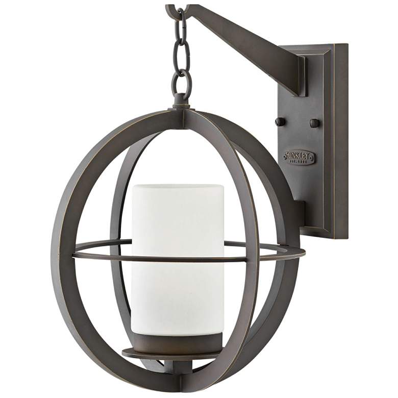 Image 1 Compass 16 1/4" High Oil-Rubbed Bronze Outdoor Wall Light