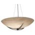 Compass 24"W Dark Iron and Faux Alabaster Pendant 0-10V LED