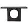 Compass 54 " Wide Console Table Black