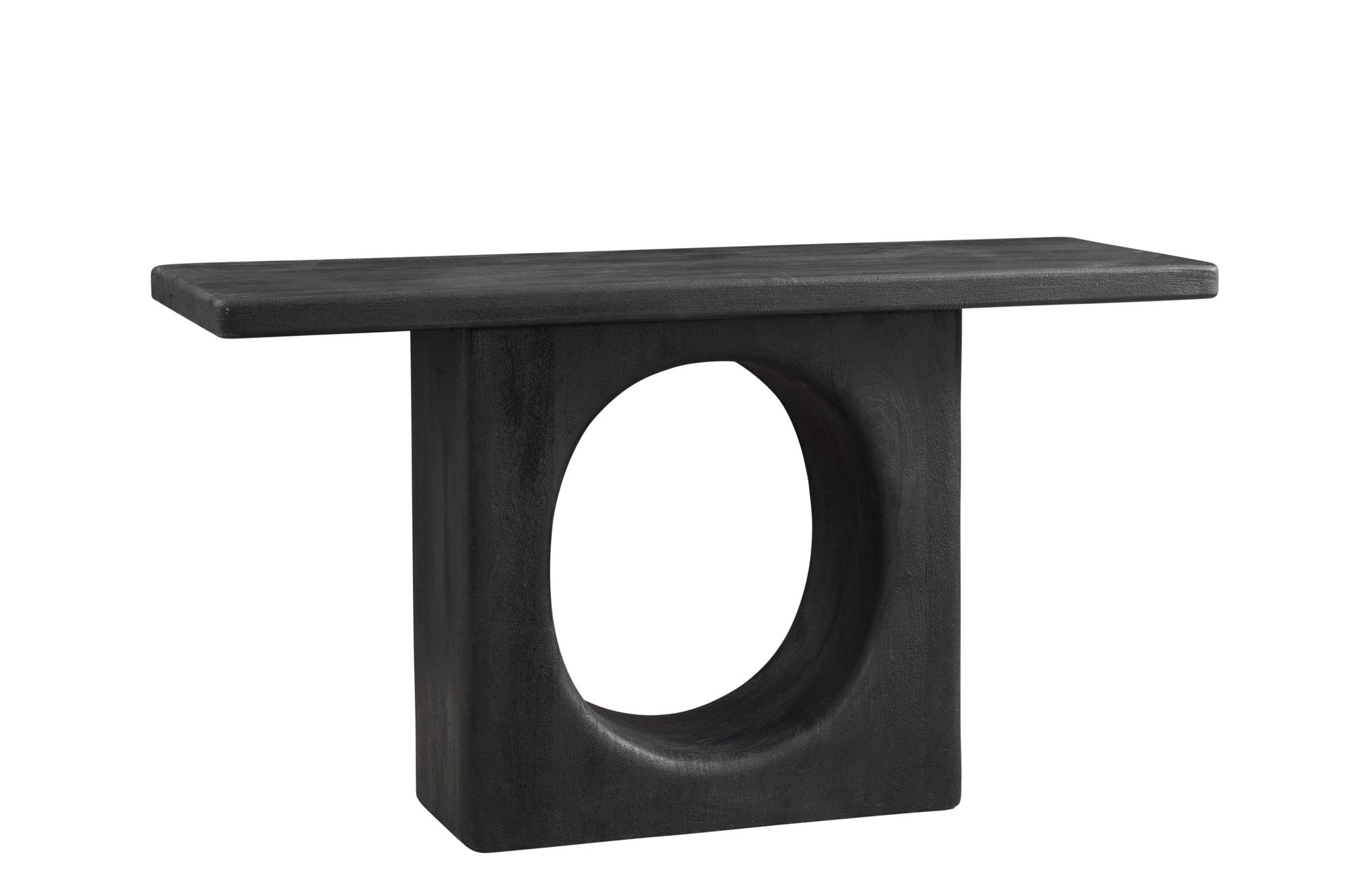 Thumbnail2 of Compass 54 " Wide Console Table Black more views