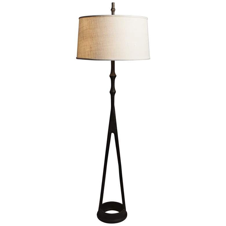Image 2 Compass Antique Bronze Floor Lamp