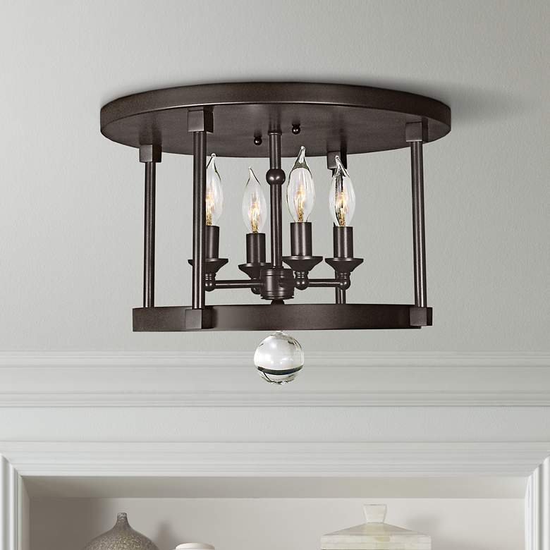 Image 1 Compass Collection 15" Wide Ceiling Light