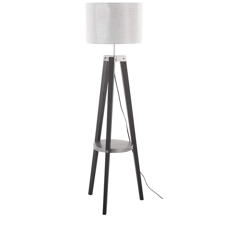 Image 2 Compass Shelf Floor Lamp