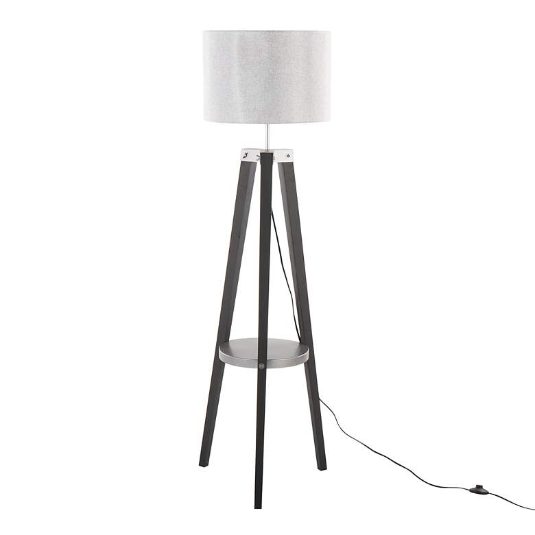 Image 5 Compass Shelf Floor Lamp more views