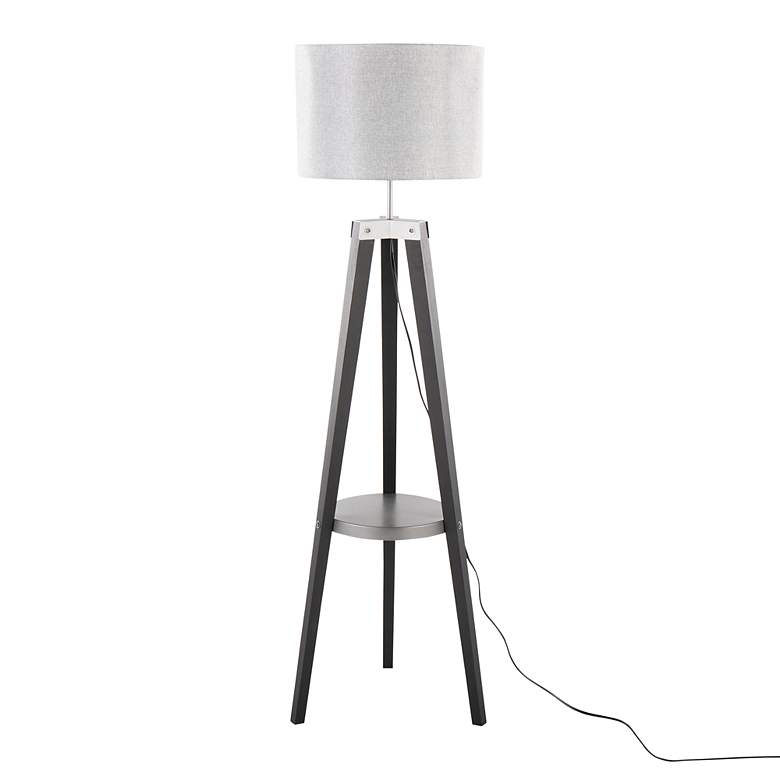 Image 6 Compass Shelf Floor Lamp more views