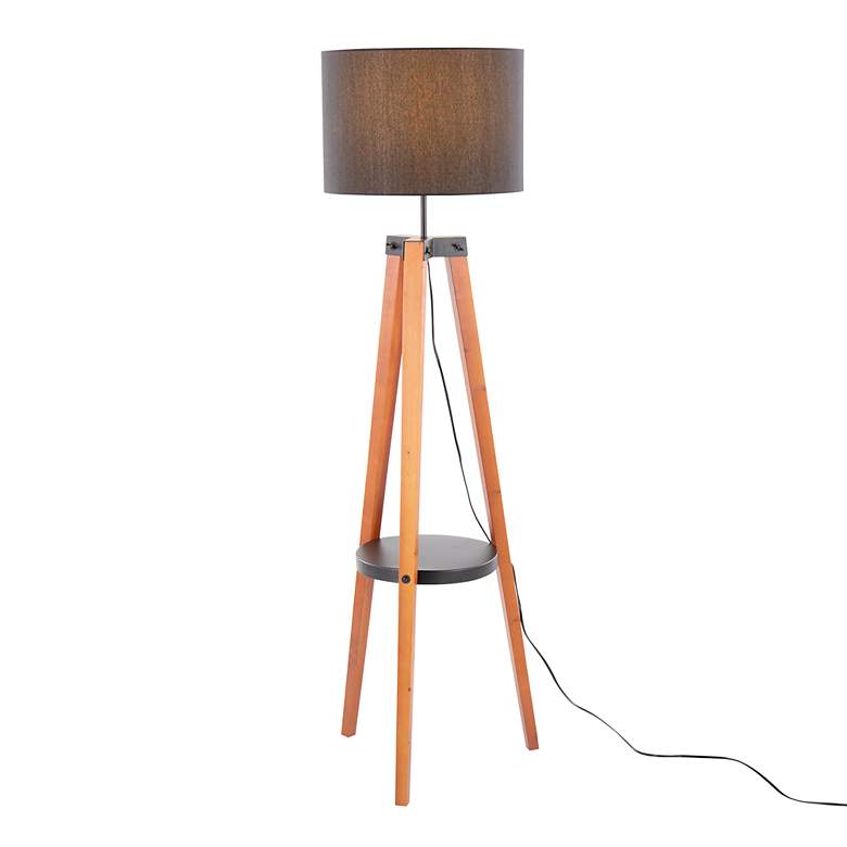 Image 3 Compass Shelf Floor Lamp more views