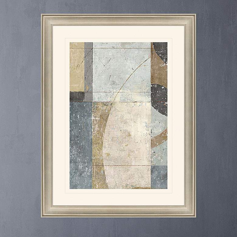 Image 1 Complementary Angles I 50" Wide Framed Giclee Wall Art