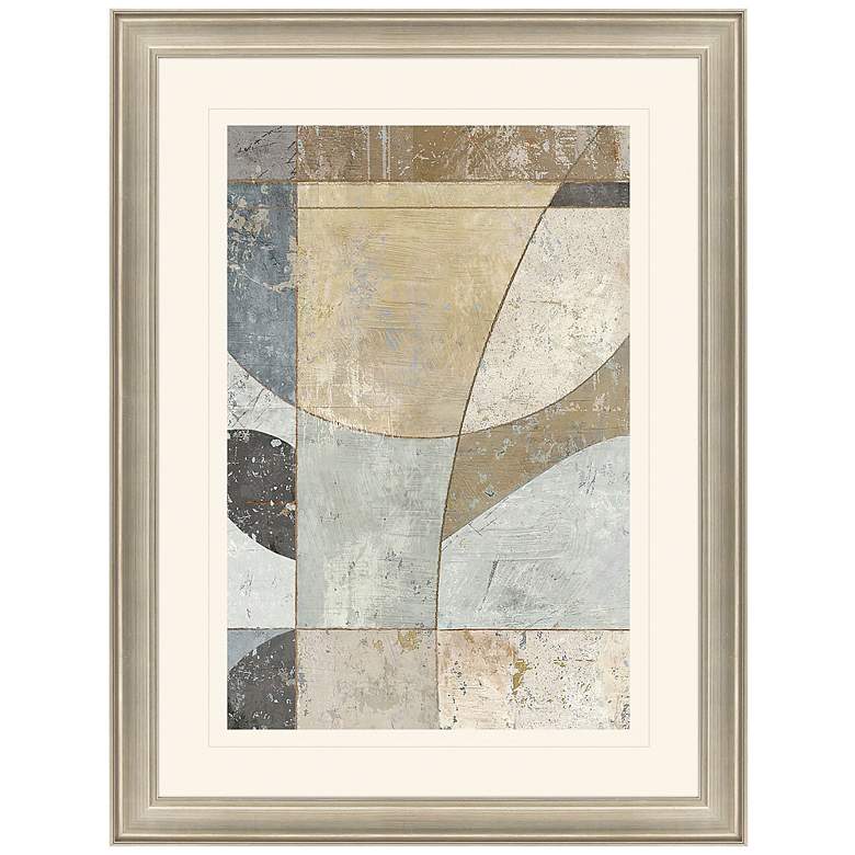 Image 3 Complementary Angles II 50 inch Wide Framed Giclee Wall Art