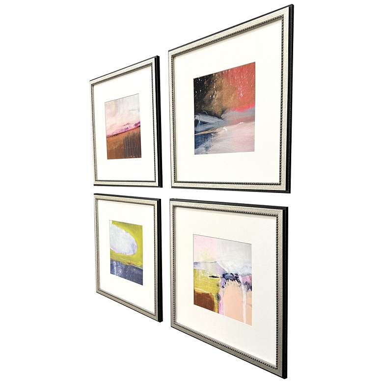 Image 2 Composition in Copper 20"W x 20"H Framed Art Set of 4 more views