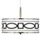 Concave Giclee Glow 16" Wide Pendant Light