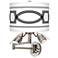Concave Giclee Plug-In Swing Arm Wall Lamp