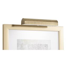 Concept 11 1/2" Wide Brass Cordless Battery Powered LED Picture Light