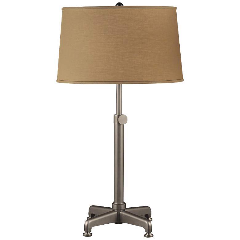 Image 1 Conception Mission Bronze and Khaki Adjustable Table Lamp