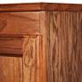 Concepts in Wood 72" High Dry Oak Wood 5-Shelf Storage Cabinet