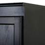 Concepts in Wood 72" High Espresso Wood 5-Shelf Storage Cabinet