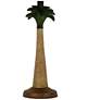 2_Conchita Green and Natural Rattan Table Lamps Set of 2 more views