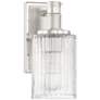 2_Concord 1-Light Bathroom Vanity Light in Silver and Polished Nickel more views