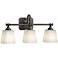 Concord 21" Wide Oil-Rubbed Bronze 3-Light Bath Light