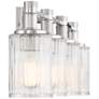 5_Concord 30 3/4" Wide Polished Nickel 4-Light Bath Light more views