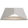 Concord 4 1/2" High White Angular LED Outdoor Wall Sconce