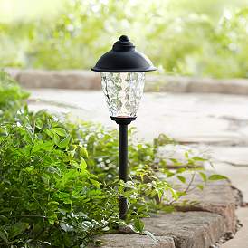 Image1 of Concord Black Finish Low Voltage 18" High LED Landscape Light
