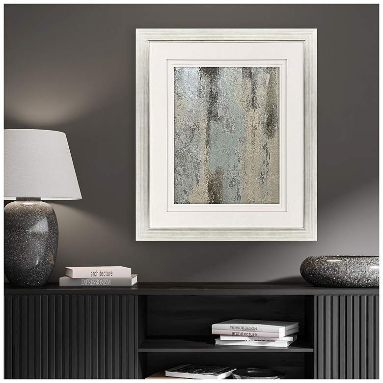Image 4 Concrete Planet II 37"W x 44"H Framed Art more views