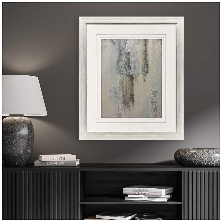 Image 4 Concrete Planet III 37"W x 44"H Framed Art more views