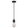 2_Cone 6.25" Wide Matte Black Mini Pendant with Matte White Cone Glass Shade more views