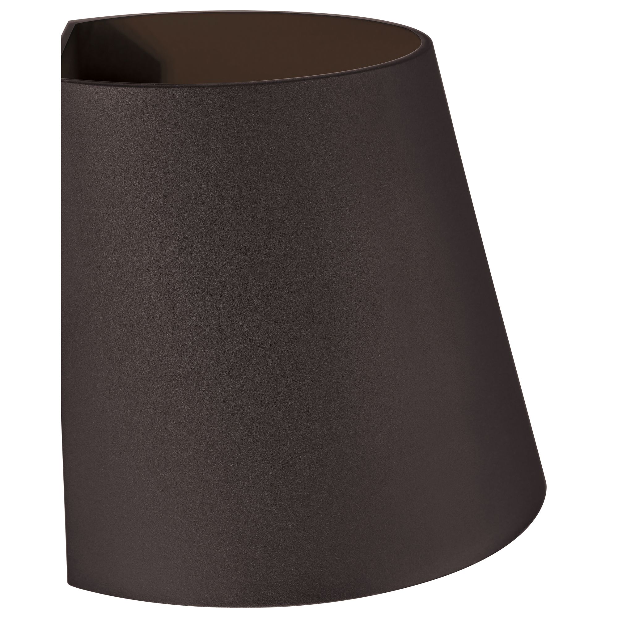 Cone 6" High Bronze Metal LED Outdoor Wall Light