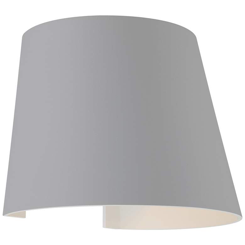Image 1 Cone 6" Satin LED Wall Sconce
