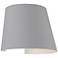 Cone 6" Satin LED Wall Sconce