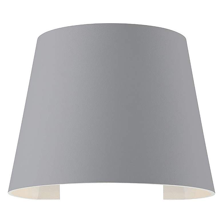 Image 2 Cone 6" Satin LED Wall Sconce more views
