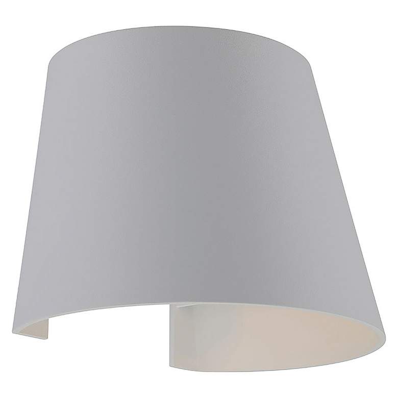 Image 4 Cone 6" Satin LED Wall Sconce more views
