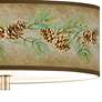 Cone Branch Giclee 14" Wide Ceiling Light