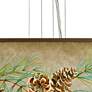 Cone Branch Giclee 24" Wide 4-Light Pendant Chandelier