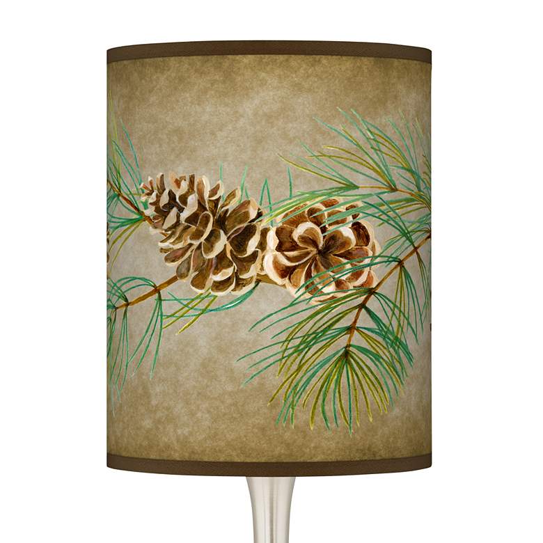 Image 2 Cone Branch Giclee Droplet Table Lamp more views