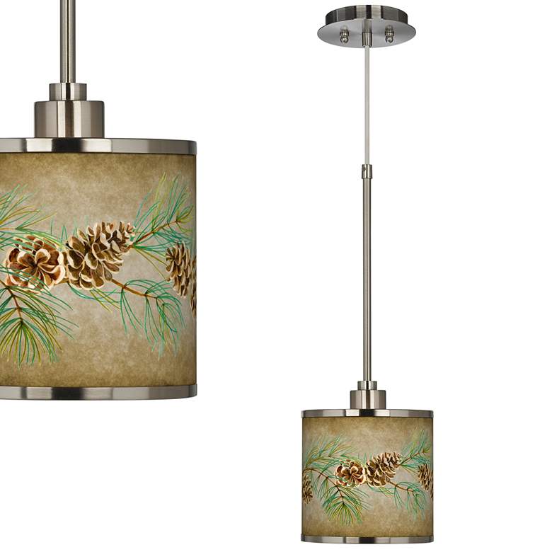 Image 1 Cone Branch Giclee Glow Mini Pendant Light