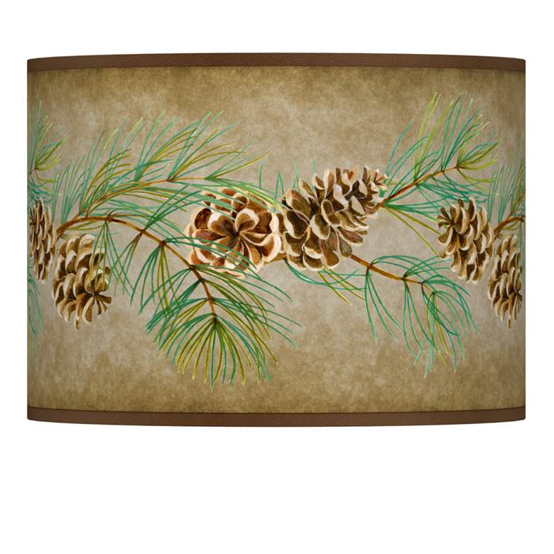 Image 1 Cone Branch Giclee Lamp Shade 13.5x13.5x10 (Spider)