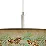 Cone Branch Giclee Pendant Chandelier