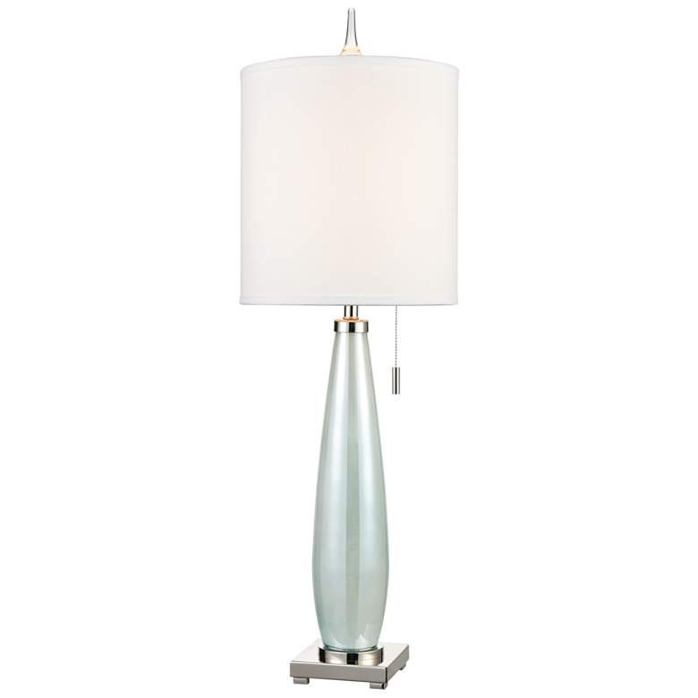 Image 1 Confection 41 inch High 1-Light Table Lamp - Seafoam Green - Includes LED 