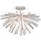 Confluence 20" Wide Piastra White 6-Light Ceiling Light