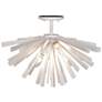 2_Confluence 20" Wide Piastra White 6-Light Ceiling Light more views