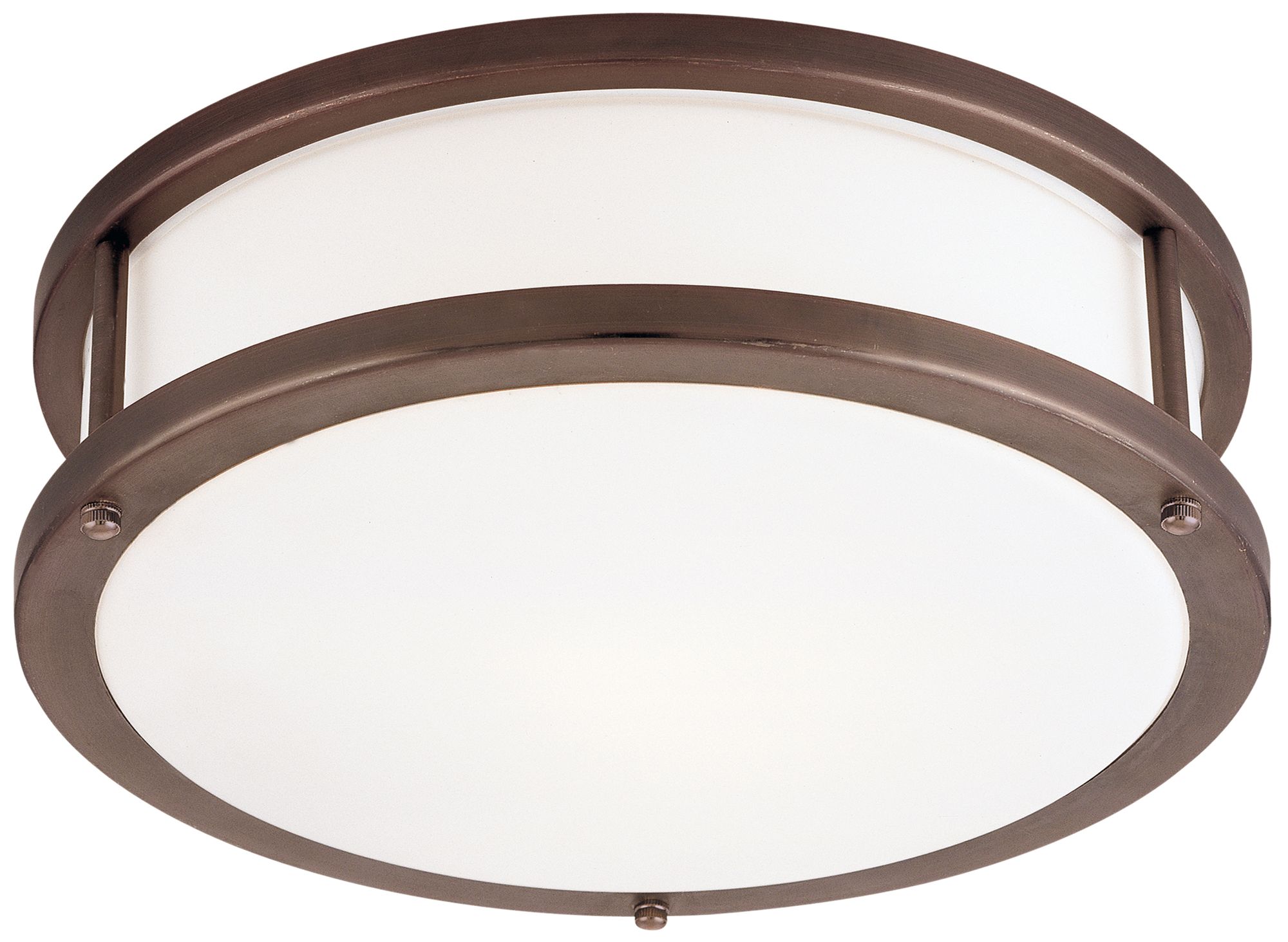 Conga 16" Wide Bronze LED Ceiling Light