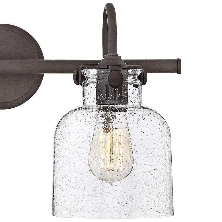 Image 3 Congress 11 1/4" High Oil Rubbed Bronze 2-Light Wall Sconce more views