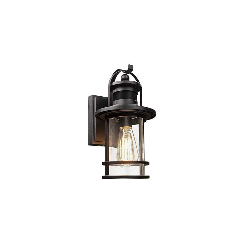 Image 1 Congress Collection 14 3/4" High Motion Sensor Outdoor Wall Light
