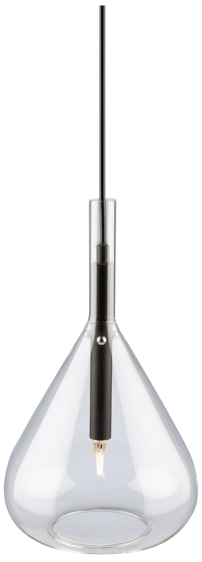 Thumbnail3 of Conic 1 Light Pendant Black more views