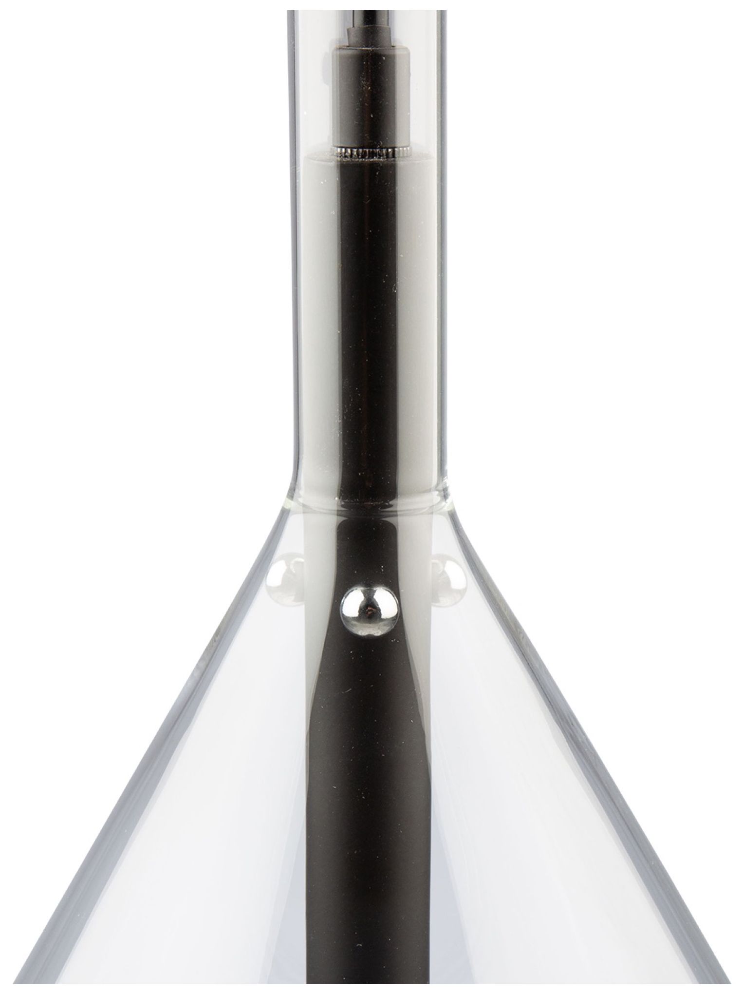 Conic 1 Light Pendant Black